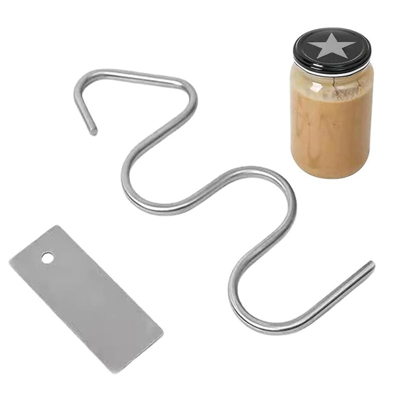 simply stirred peanut butter mixer Natural Peanut Butter Stirrers Stainless Steel Mixer Gadgets Stirrer and Scraper for Mixing Various Butter Peanut Almond